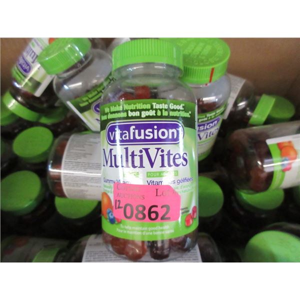 12 Bottles of 150 Multi-Vites Gummies