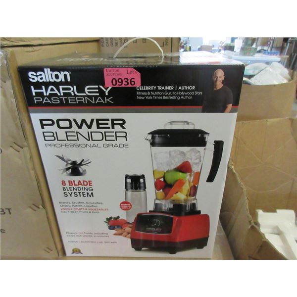 New Salton Harley Pasternak Power Blender