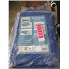 Image 1 : New 12' x 24' Blue All Purpose Tarp