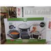 Image 1 : New 10 Piece Original Green Pan Cookware Set