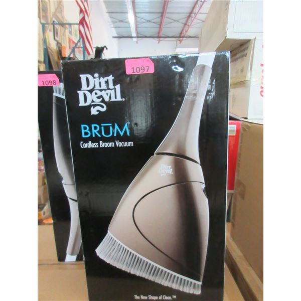 New Dirt Devil Cordless Broom Vacuum