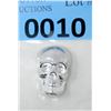 Image 1 : 1 Oz .9999 Fine Indium 2021 Skull Bar