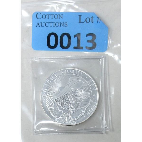 1 Oz. 2021 .999 Fine Silver Noah's Ark Coin