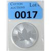 Image 1 : 1 Oz .9999 Fine Silver 2020 Canada Maple Leaf Coin