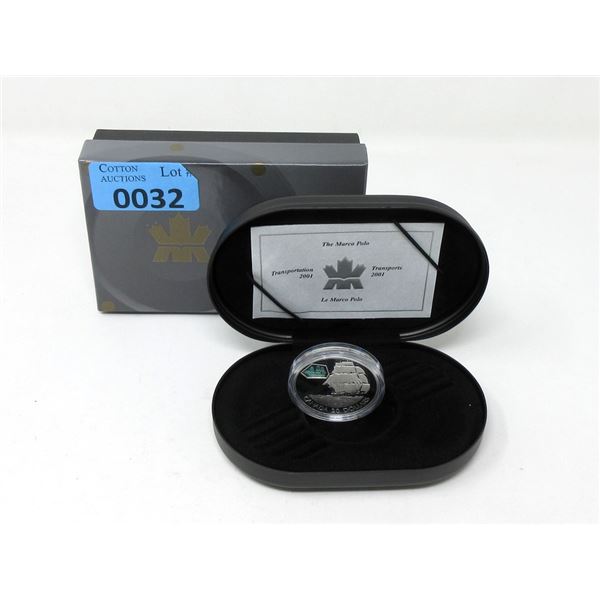 2001 Canada "The Marco Polo" $20 Coin