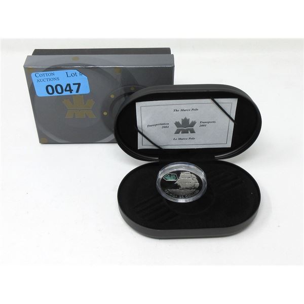 2001 Canada "The Marco Polo" $20 Coin