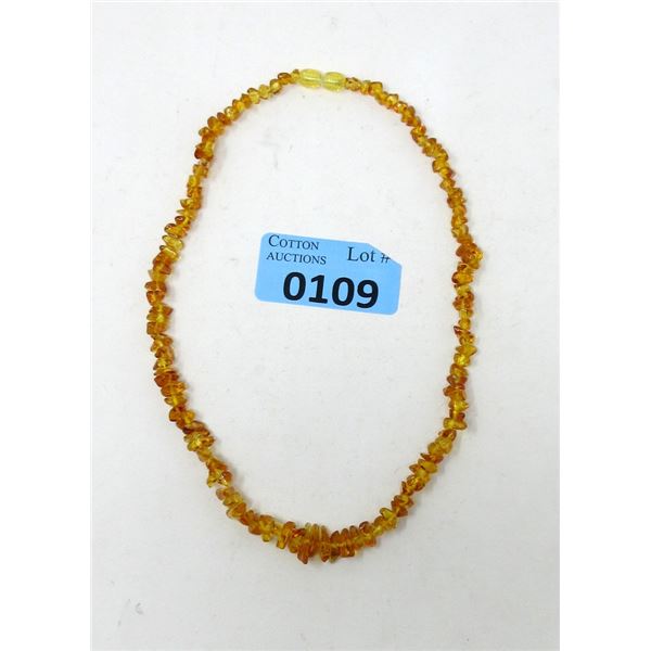 59.5 CTW Baltic Amber Necklace