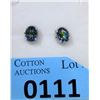 Image 1 : New Mystic Topaz & Diamond Earrings
