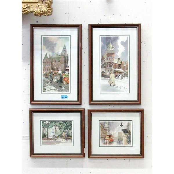 4 Ltd. Edition William Biddle Framed Prints