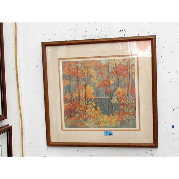 Tom Thompson Group of Seven Framed Print