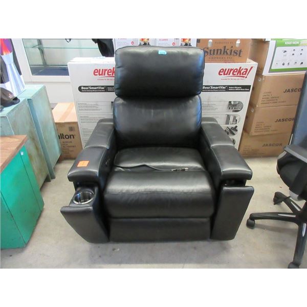 Black Rocking Power Recliner