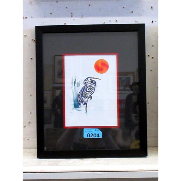 Richard Shorty Framed Print - Rest & Reap