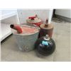 Image 1 : Vintage Oil Can, Gas Can, Spouted Pail & More
