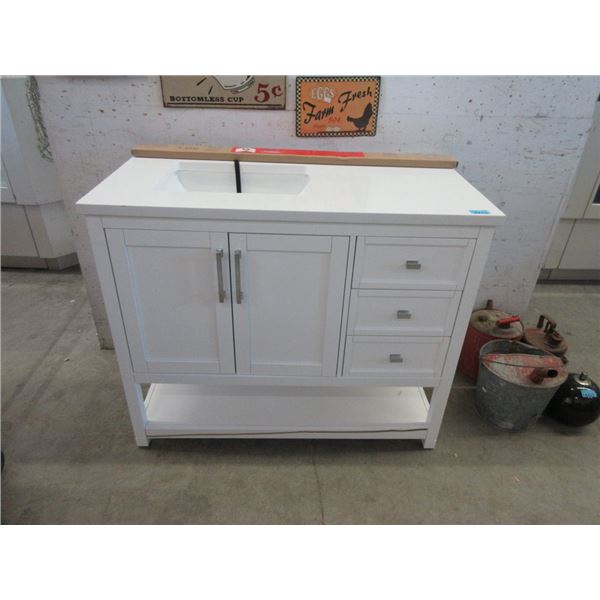 Vanity with Sink - 22" x 32" x 35" tall