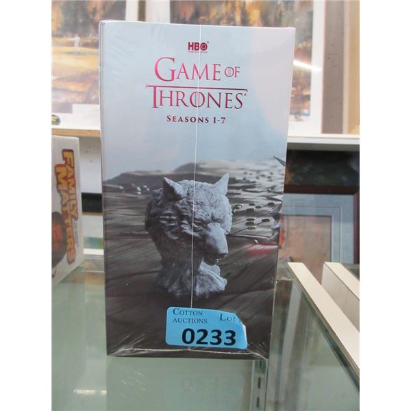 New "Game of Thrones" DVD Set  Season 1-7