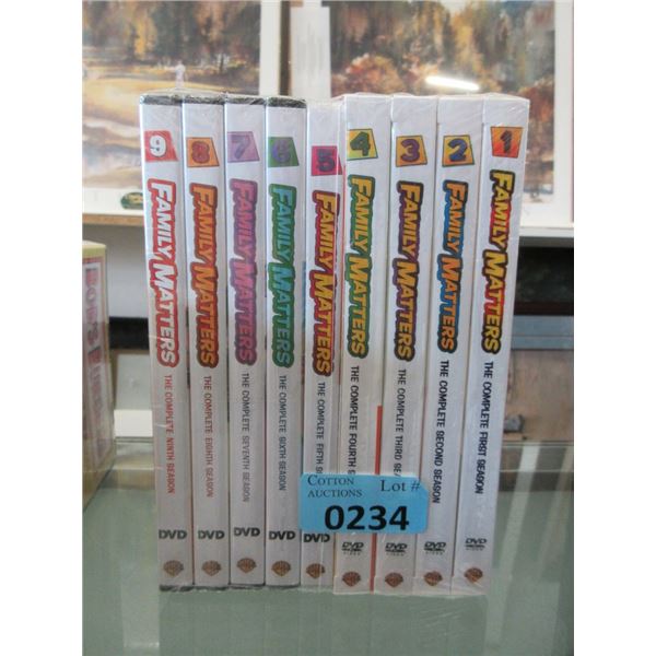 New "Family Matters" Complete Series DVD Set