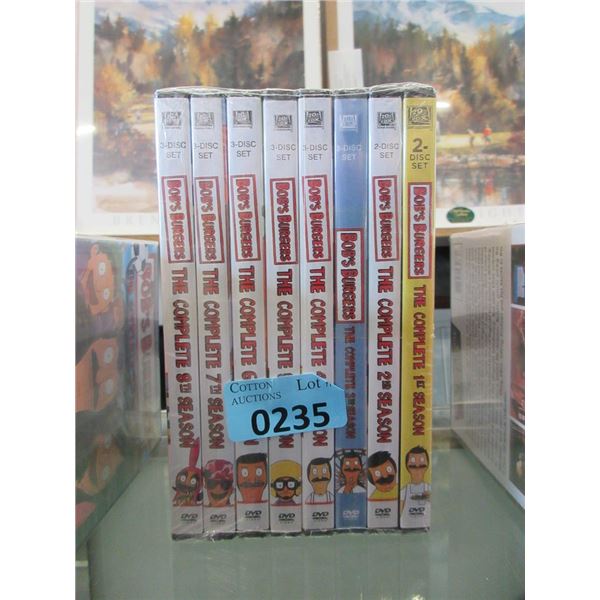 New "Box's Burger" Boxed DVD Set Season 1-8