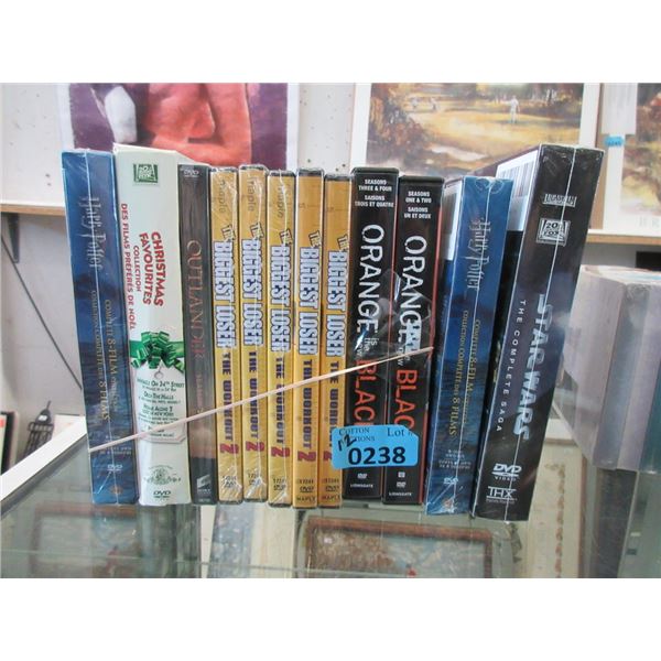 12 New Assorted DVD Series & Seasons