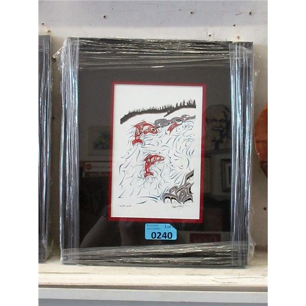 Richard Shorty Framed Print - Up the Creek