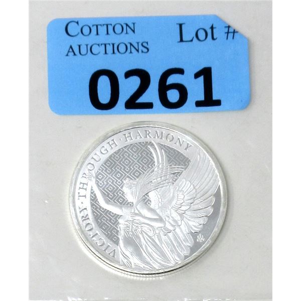 1 Oz. 2021 St Helena .999 Silver Coin