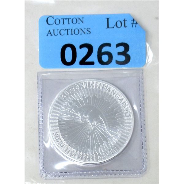 1 Ounce 2020 Australia .9999 Silver Coin