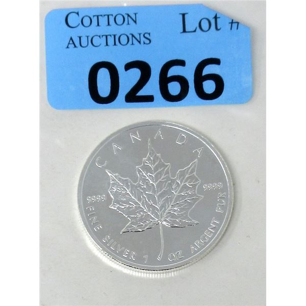 1 Oz. 2013 Canada .9999 Silver Maple Leaf Coin