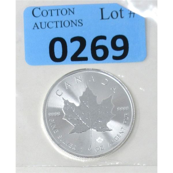 1 Oz. 2021 Canada .9999 Silver Maple Leaf Coin