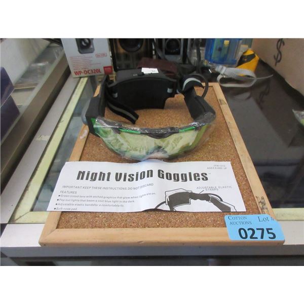 New Battery Operated Night Vision Goggles