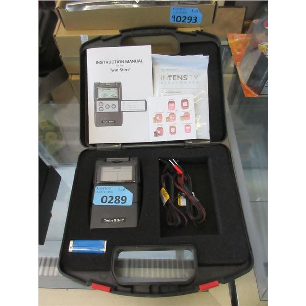 Twin Stim TENS Machine in Case