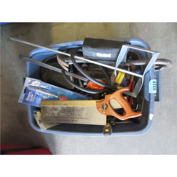 Tote of Hand Tools