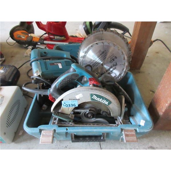 Makita Skil Saw, Scroll Saw & Blades