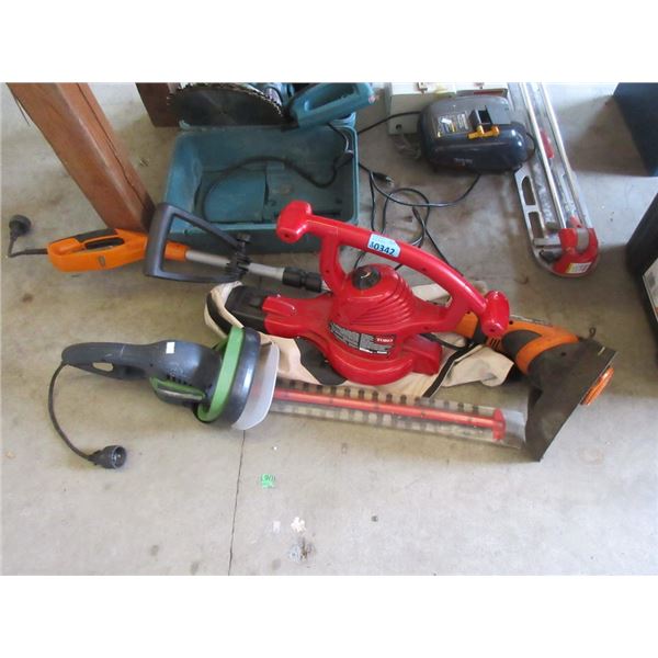 Hedge Trimmer, Leaf Blower & Weed Trimmer