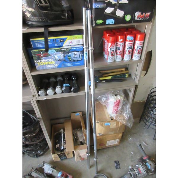 Two 59" Weight Bars