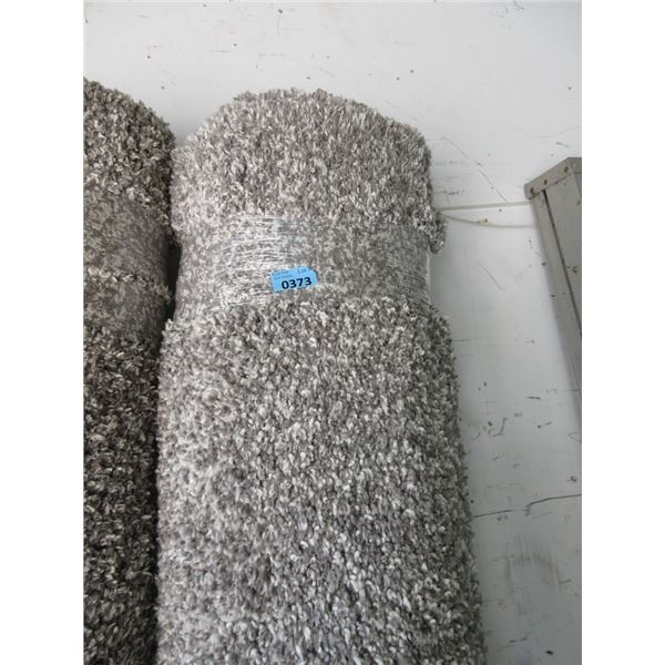 8' x 10' Grey Speckled Shag Area Carpet