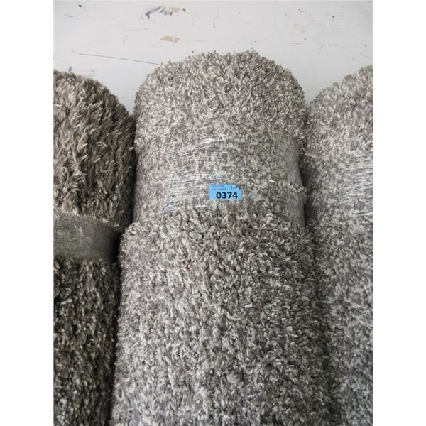 8' x 10' Grey Speckled Shag Area Carpet