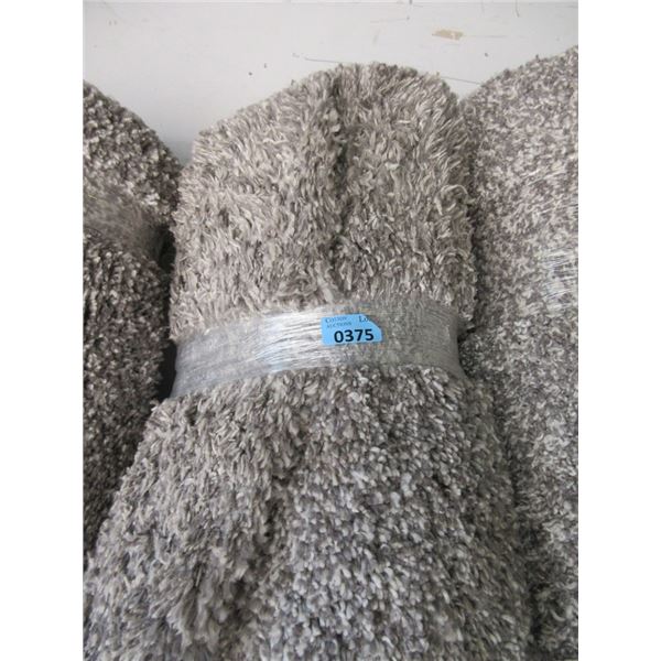 8' x 10' Grey Speckled Shag Area Carpet