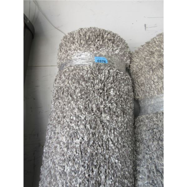 8' x 10' Grey Speckled Shag Area Carpet
