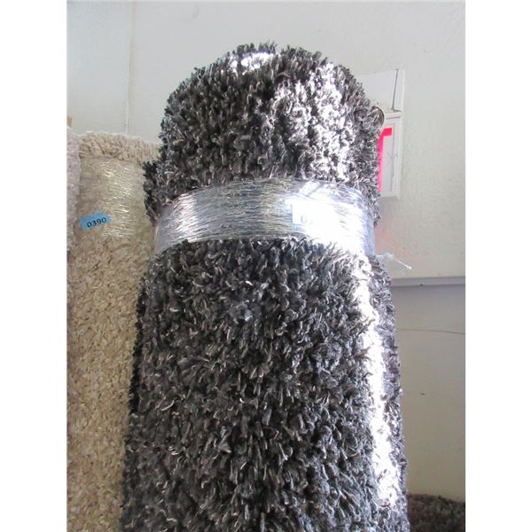8' x 10' Charcoal Shag Area Carpet