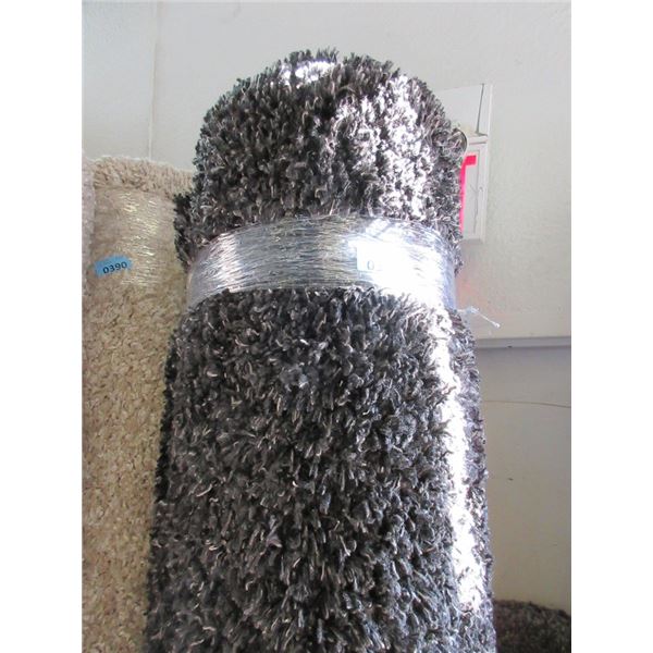 8' x 10' Charcoal Shag Area Carpet