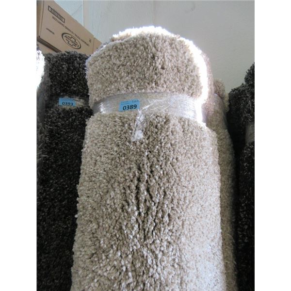 8' x 10' Beige Shag Area Carpet