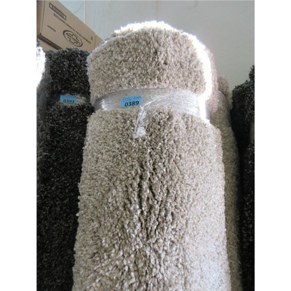 8' x 10' Beige Shag Area Carpet