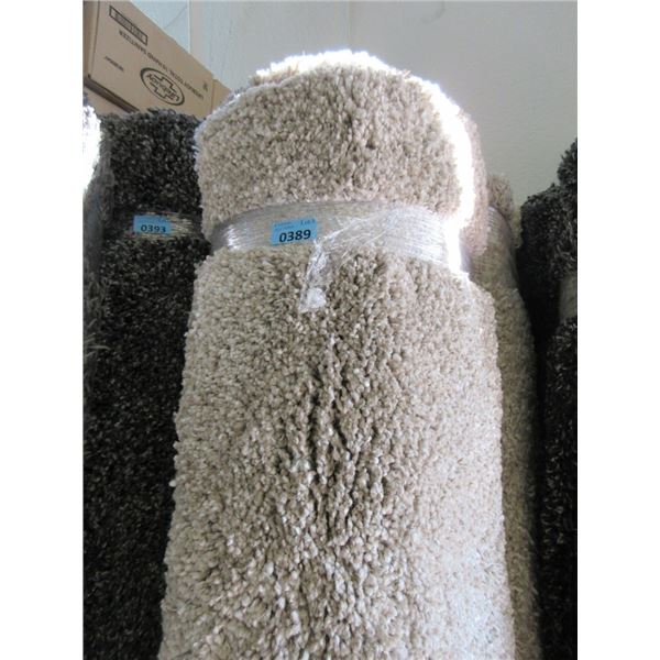 8' x 10' Beige Shag Area Carpet