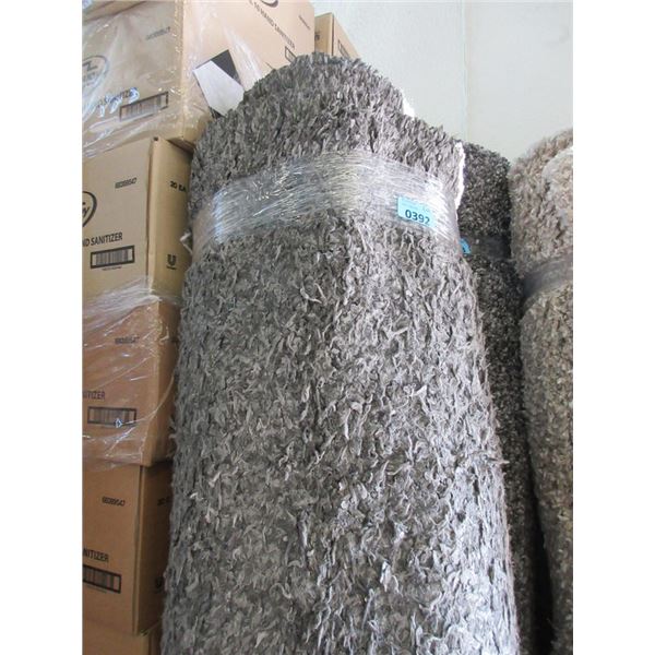 8' x 10' Grey Shag Area Carpet
