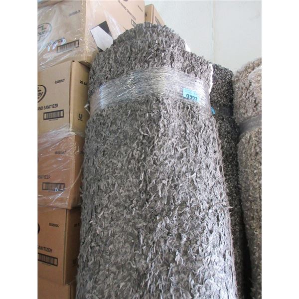 8' x 10' Grey Shag Area Carpet