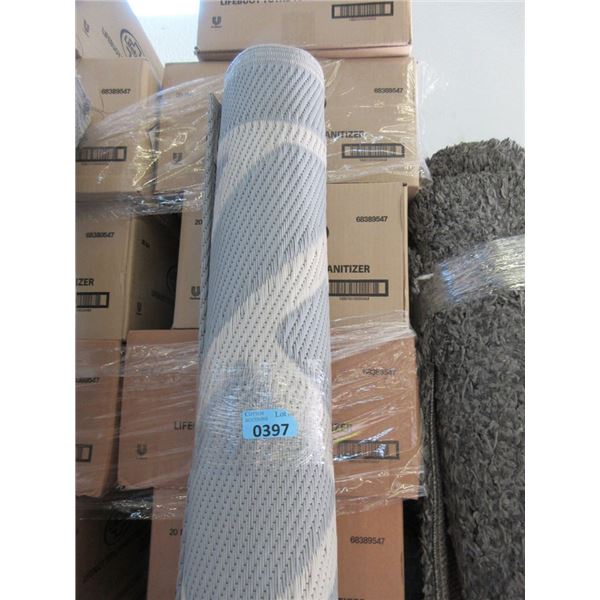 8' x 10' Grey Outdoor Patio Mat