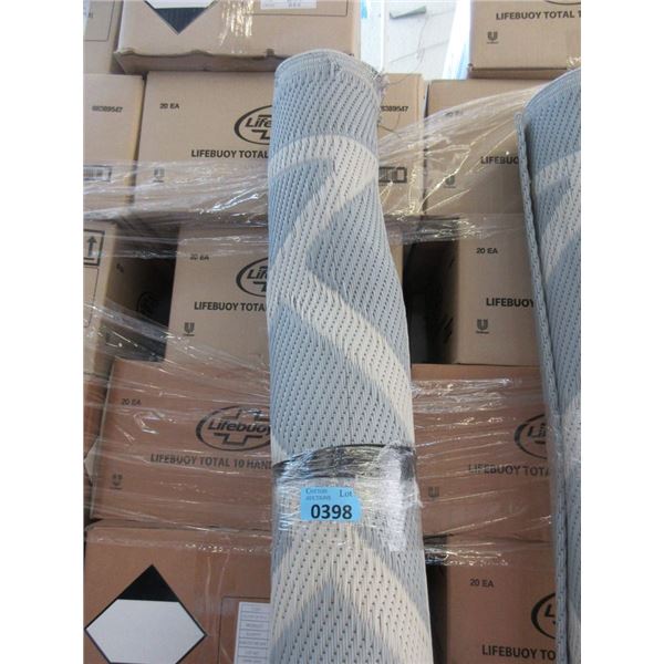 8' x 10' Grey Outdoor Patio Mat