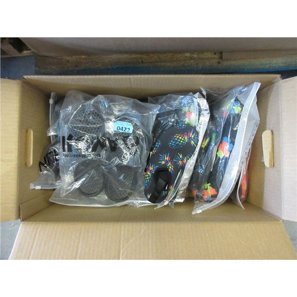 Box of 24 Pairs of Water Shoes