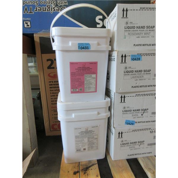 2 Two 20 LB Pails of Sushi Ginger