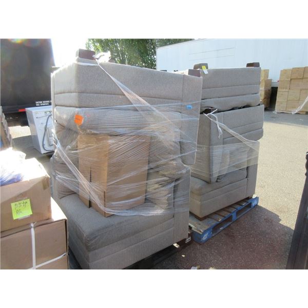 Sectional Sofa on 2 Skids - Store Return