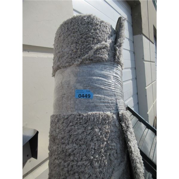 6' x 8' Grey Patterned Soft Step Area Carpet